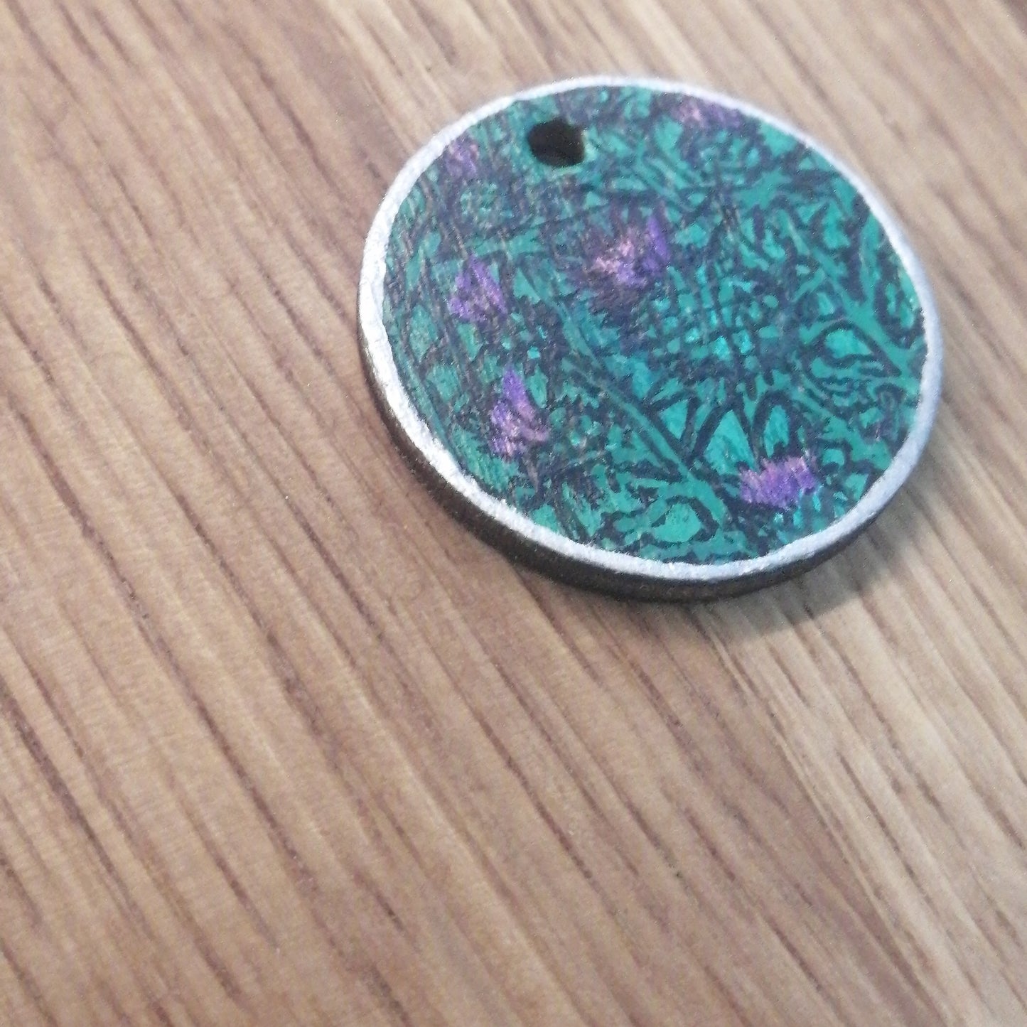 Dark Thistle Pendant