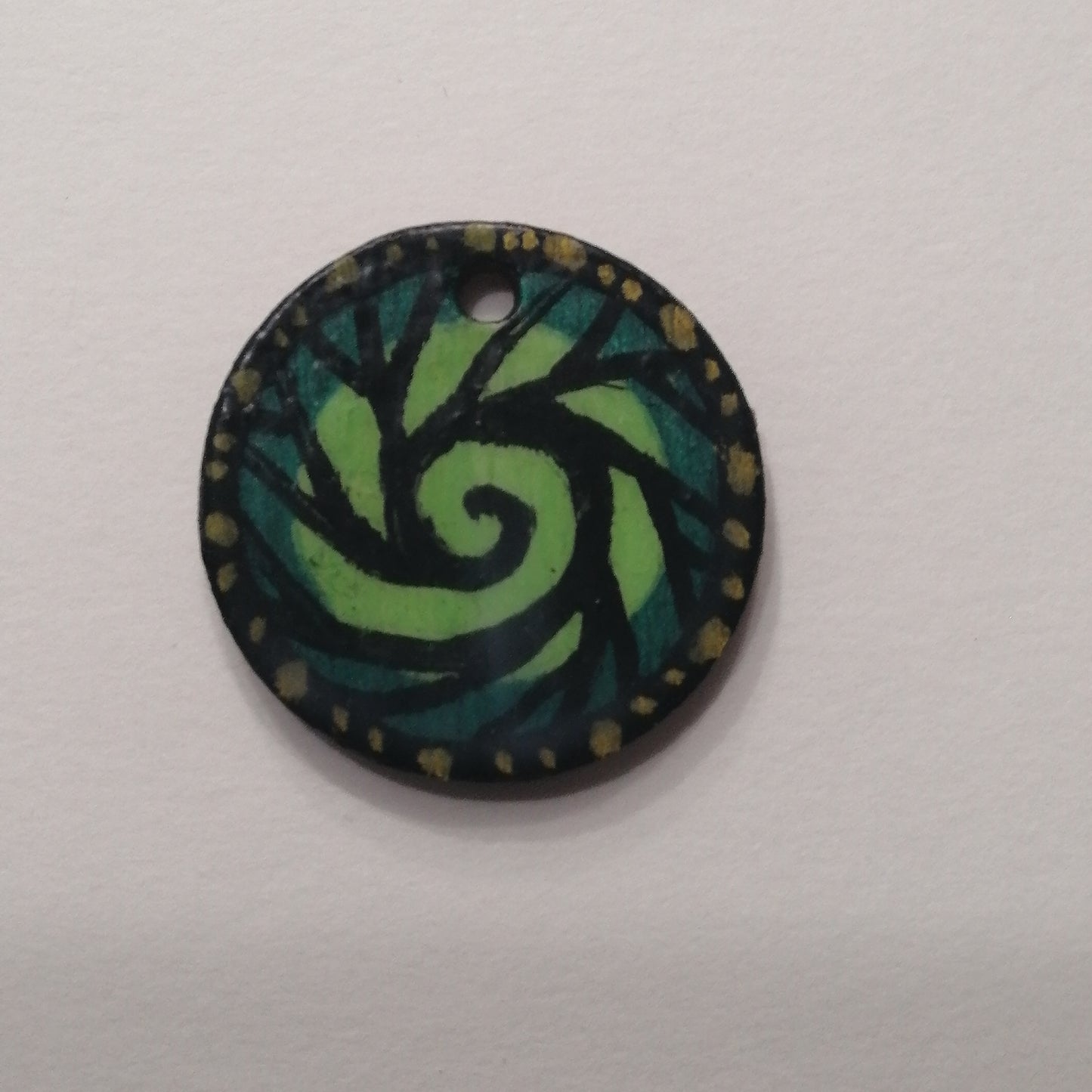 Spiral Butterfly Pendant