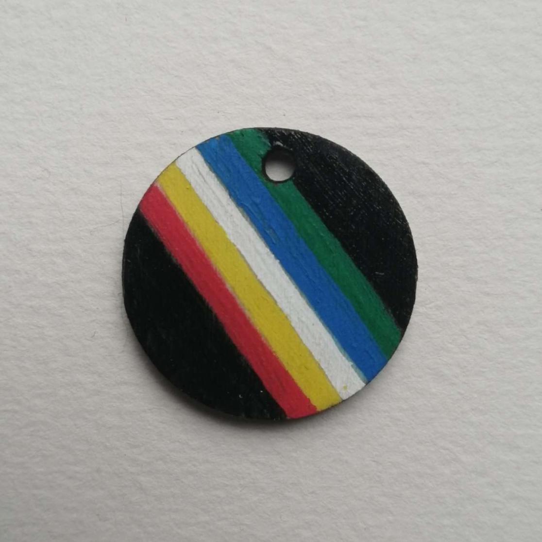 Disability Flag Pendant