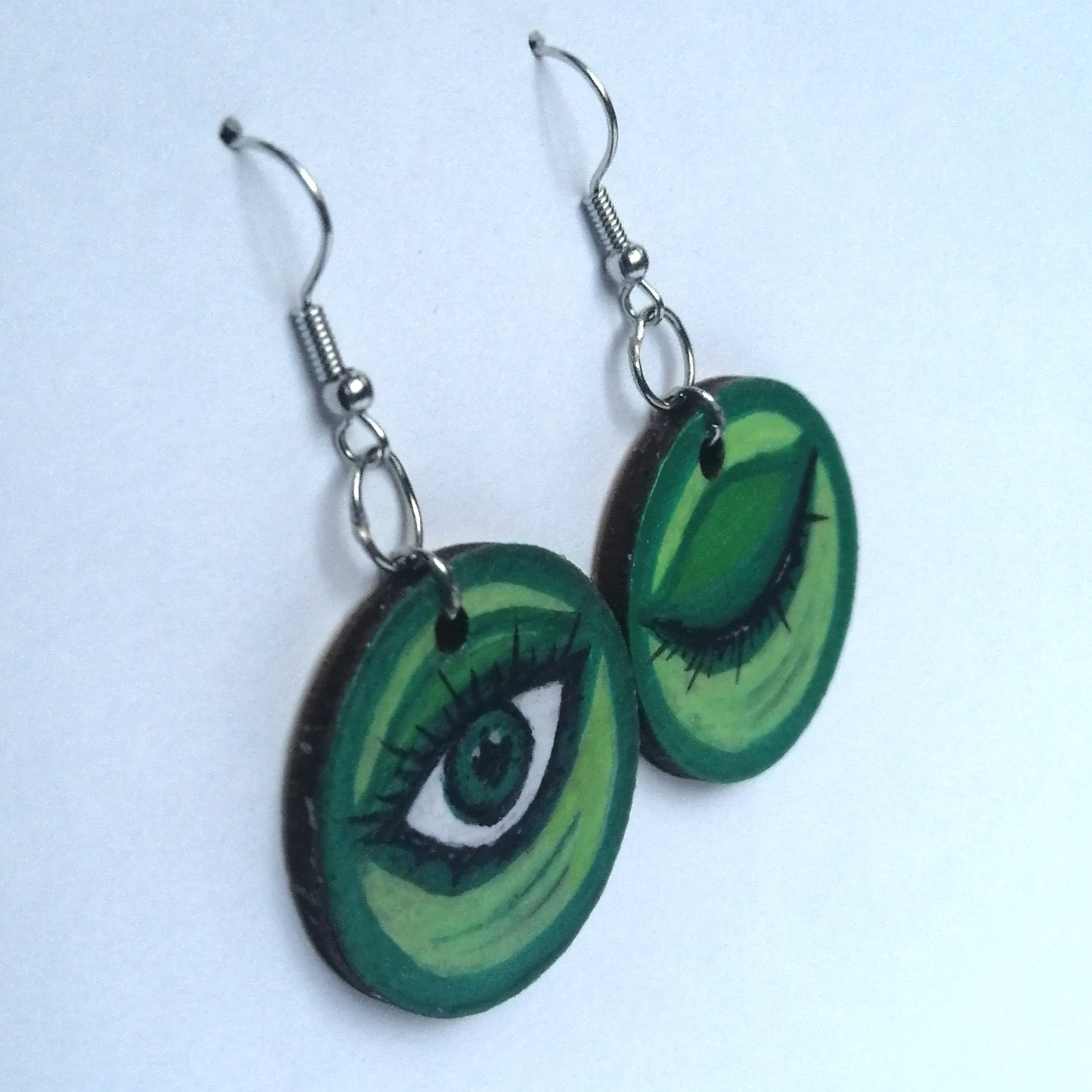 One Eye Open Earrings